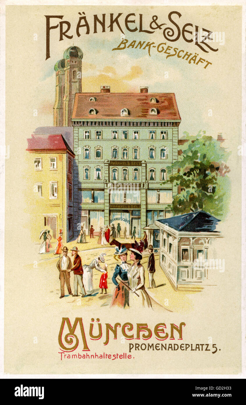 Publicité,argent,Fraenkel & Selz Bank trade,Munich,Promenadeplatz 5,tours de l'église notre-Dame,Munich,lithographie,Allemagne,1899,banque,maison bancaire,historique,histoire économique,Bavière,bavarois,illustration,litho,19ème,affaires,affaires,opérations commerciales,commerce,commerce,sciences économiques,économie,institutions de crédit,institutions financières,institutions financières,institutions financières,institutions financières,institutions financières,institutions financières,Munich,crédit,institutions financières,institutions financières,institutions financières,institutions financières,institutions financières,institutions financières,institutions financières,institutions financières,institutions financières,institutions financières,institutions financières,institutions financières,institutions financières,institutions financières,institutions financières,institutions financières,institutions financières,institutions Banque D'Images