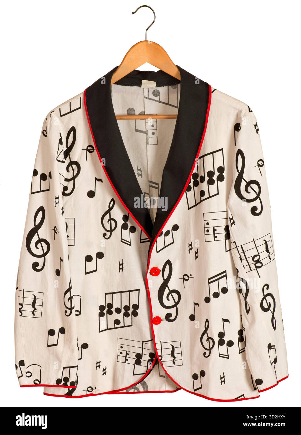 Mode, veste avec notes de musique, clef, Allemagne, vers 1984, droits  supplémentaires-Clearences-non disponible Photo Stock - Alamy