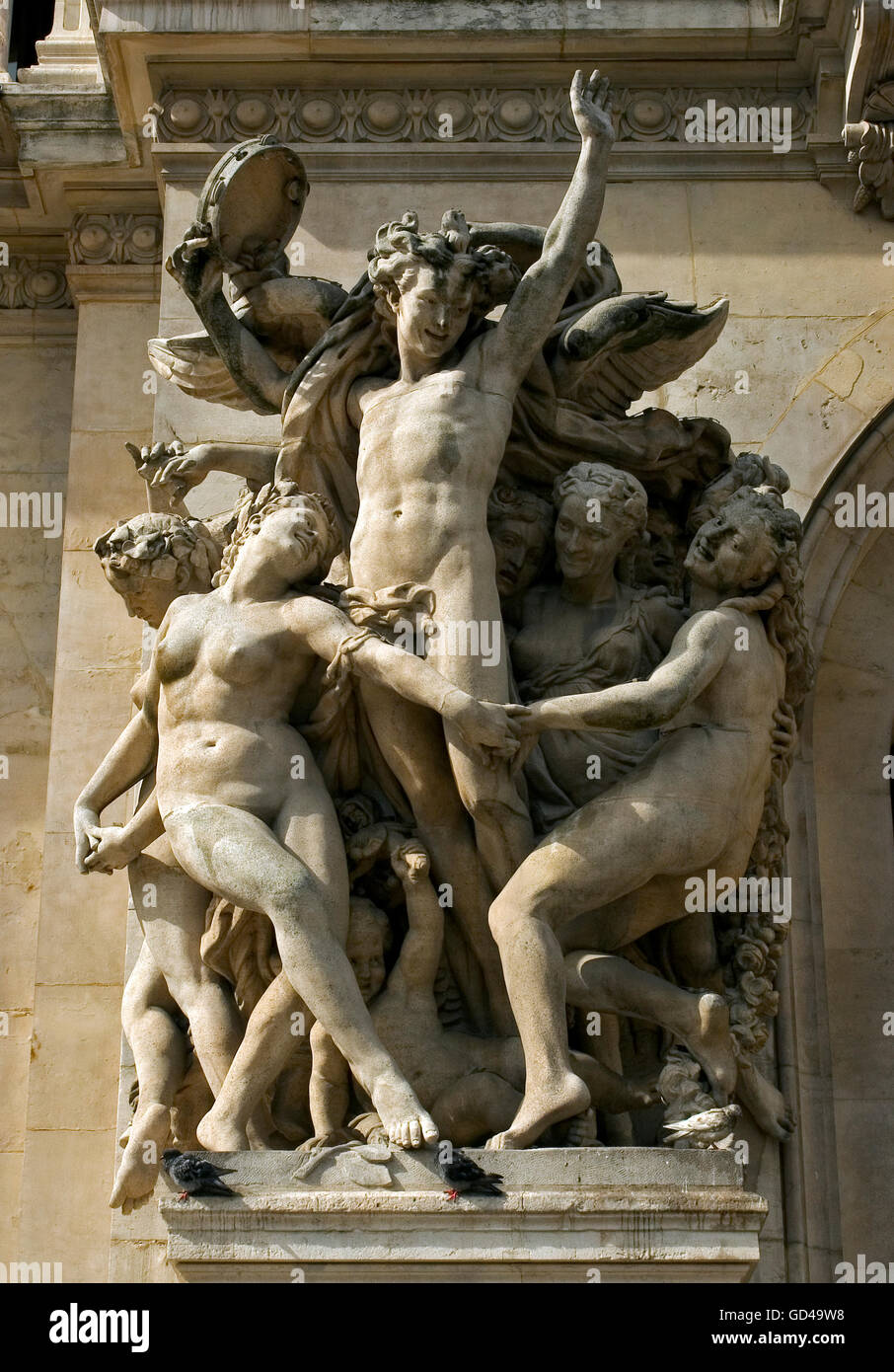 'La danse'. L'Opéra Garnier. Paris. La France. Banque D'Images