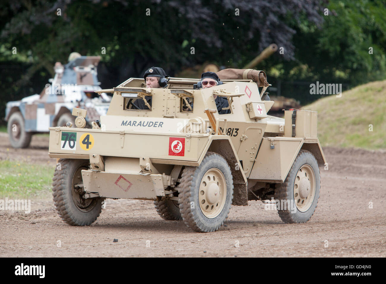 Daimler Dingo Scout Car Mark II - 2016 Tankfest Banque D'Images