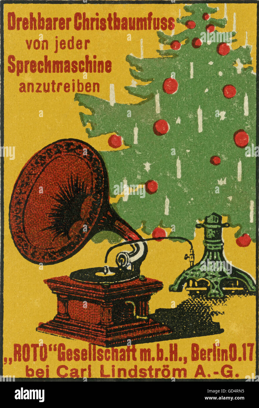 Noël,kiosque de Noël,animé par un gramophone,publicité,Roto GmbH à Carl Lindstroem AG,Berlin,vers 1909 Allemagne,empire allemand,graphique,publicité,timbre-affiche,timbre-affiche,illustration,invention,inventions,oddities,oddity,curiosité,curiosités,texte publicitaire,mécanique,système mécanique,propulsion,moteur,unité électrique,appareils audio,rotation,appareils audio,appareils,rotation,appareils audio,appareils,appareils,rotation,appareils audio,appareils,rotation,appareils audio,appareils,appareils,rotation,appareils,appareils,appareils audio,rotation,appareils,appareils,appareils,appareils audio,rotation,matériel,matériel,rotation,matériel,matériel audio,rotation,matériel,rotation,matériel,matériel,matériel,rotation,matériel audio,rotation, Banque D'Images