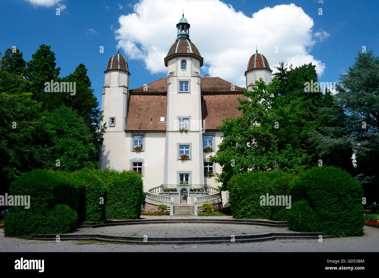Schonau Bad Sackingen, château, Baden-Wurttemberg, Allemagne / Bad Säckingen, château de Schönau, Schloss Schönau Banque D'Images