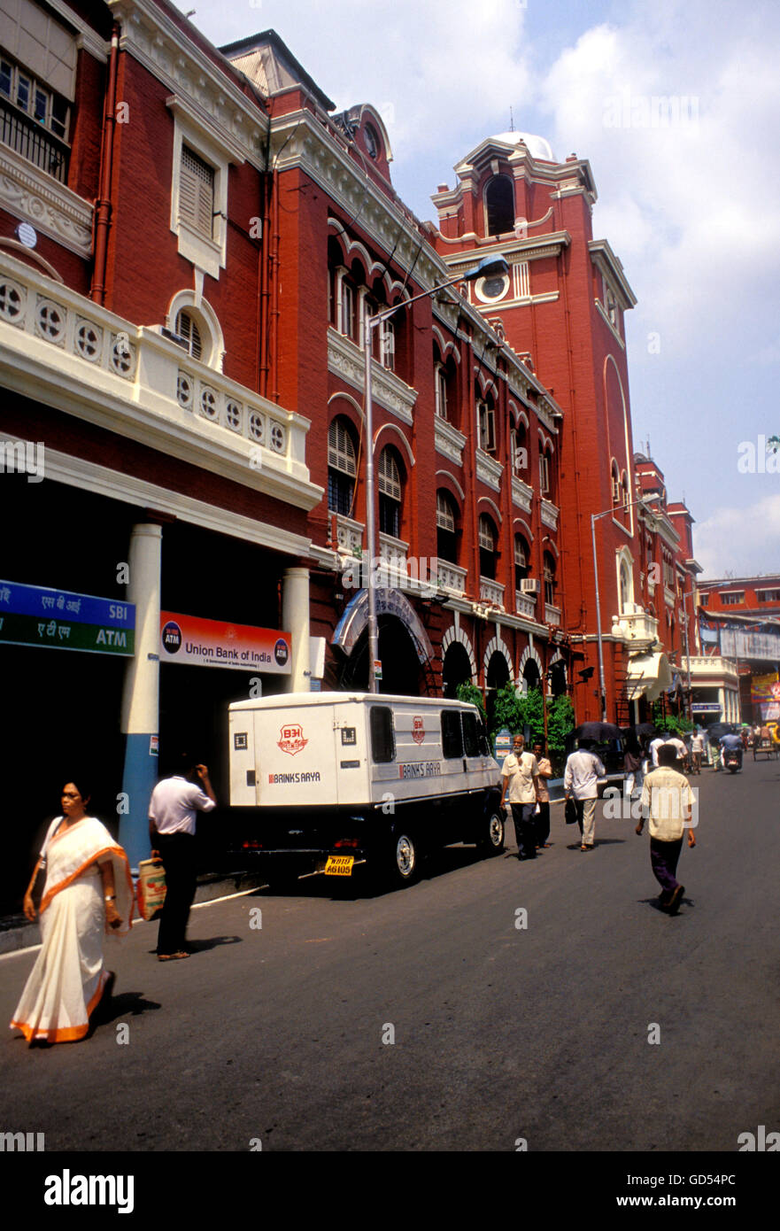 Kolkata Municipal Corporation building Banque D'Images