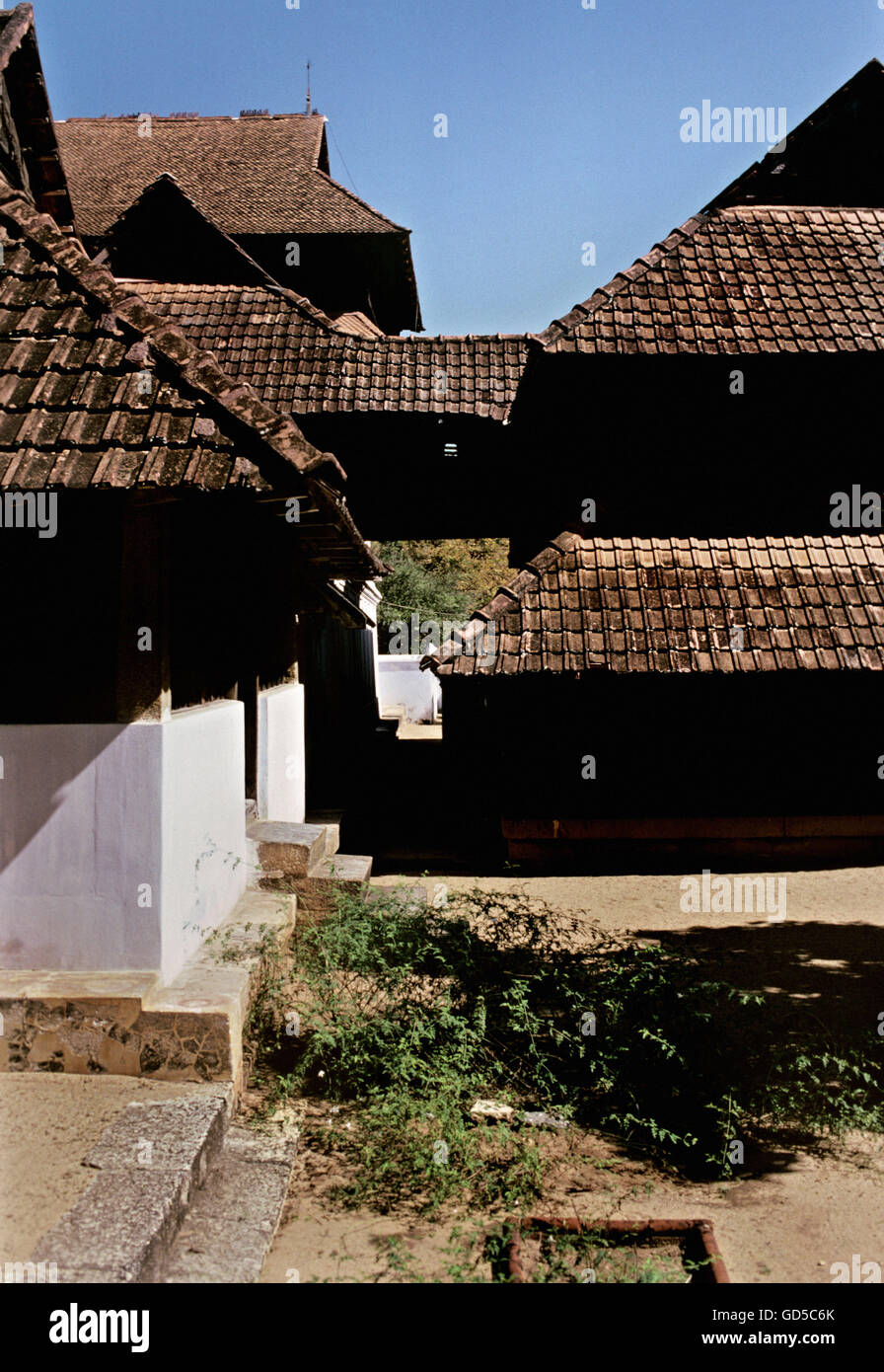 Padmanabhapuram Palace Banque D'Images