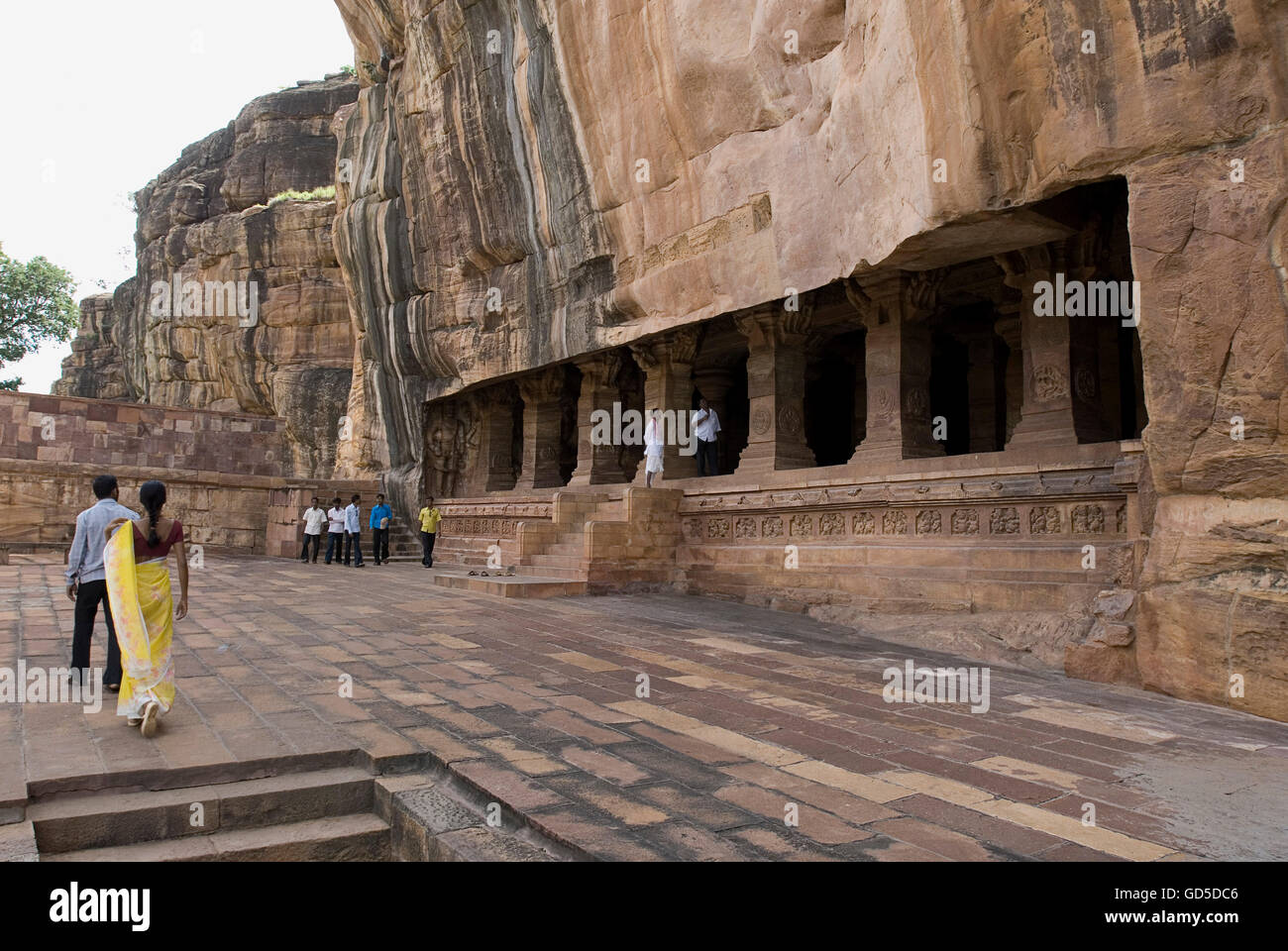 Grotte dédiée à Vishnu Banque D'Images