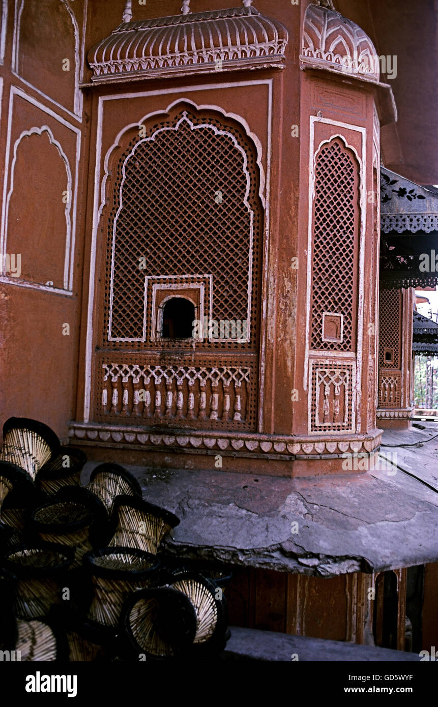 La ville rose Banque D'Images