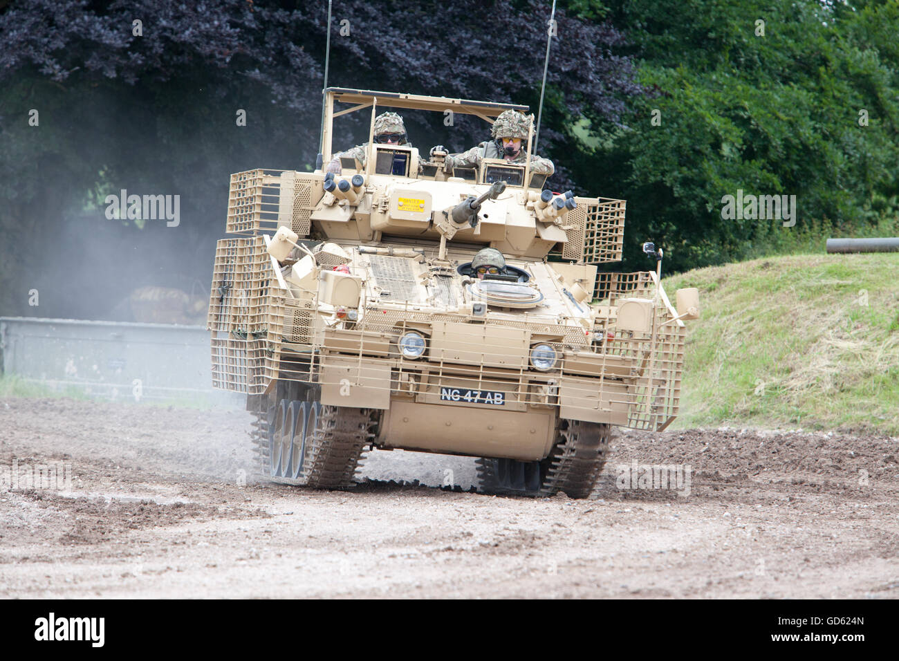 Scimitar 2 CVR(T) de Bovington Tankfest Banque D'Images