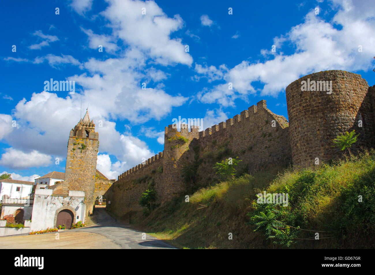 Château de Montemor o novo, Alentejo, Portugal, Europe Banque D'Images