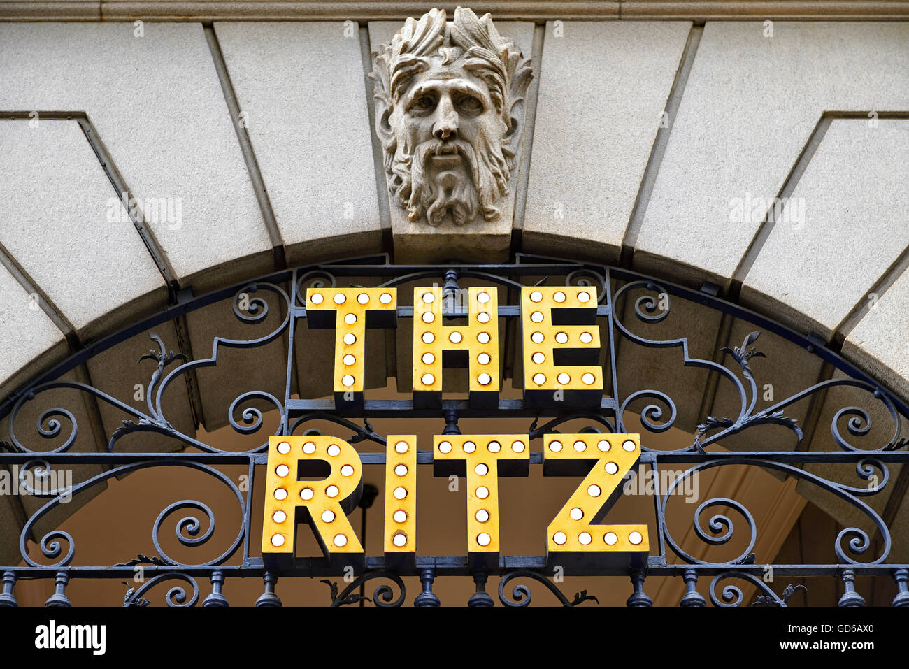 L'Hôtel Ritz, Piccadilly, Londres, Royaume-Uni. Banque D'Images