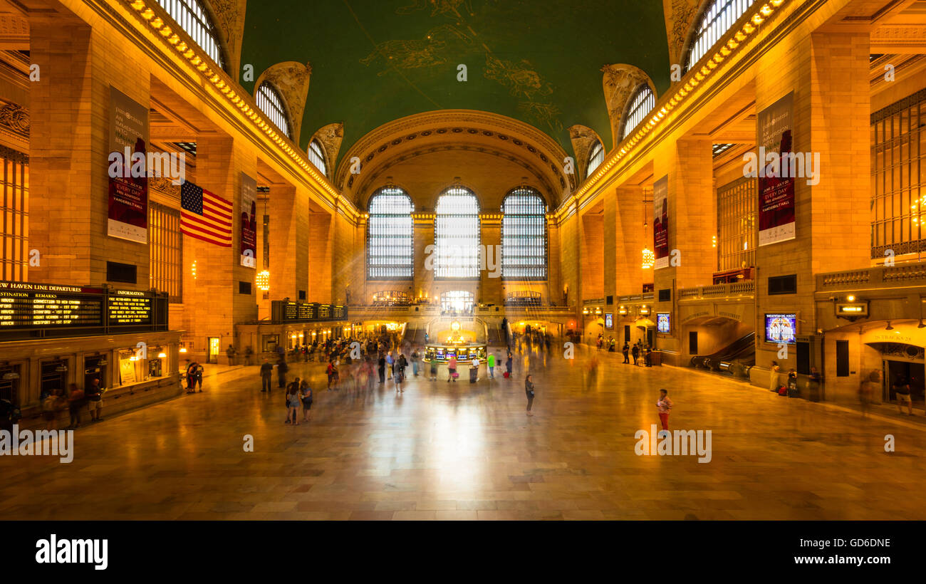 Grand Central Terminal de New York. Banque D'Images