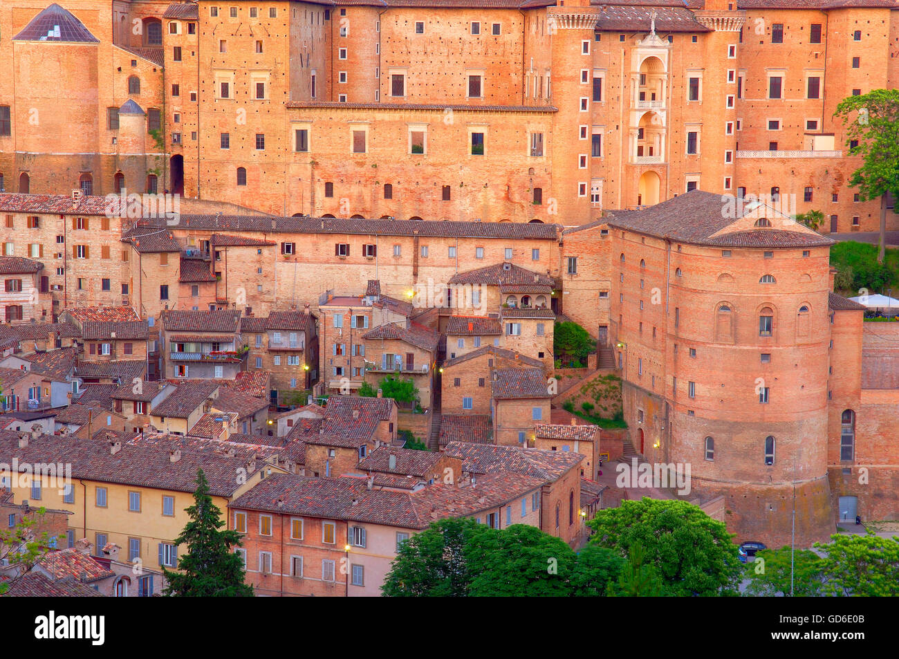 Urbino, Marches, Italie, Europe, UNESCO World Heritage site Banque D'Images