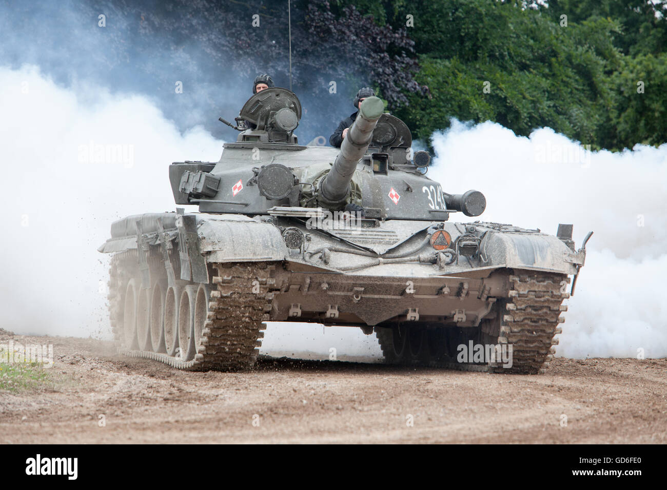 Russe T72 Tank Banque D'Images