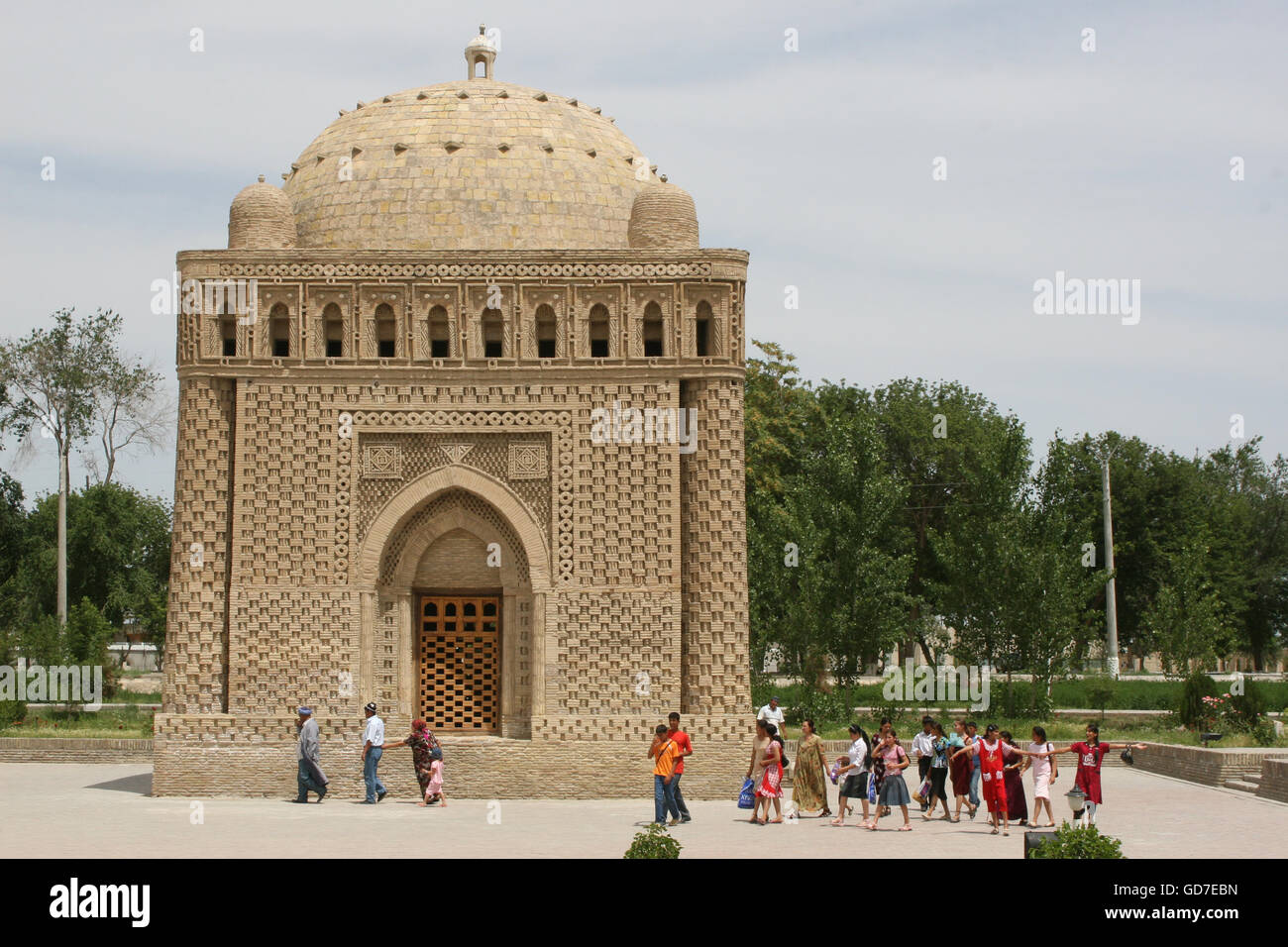 Mausolée samanide de Boukhara, Ouzbékistan Banque D'Images