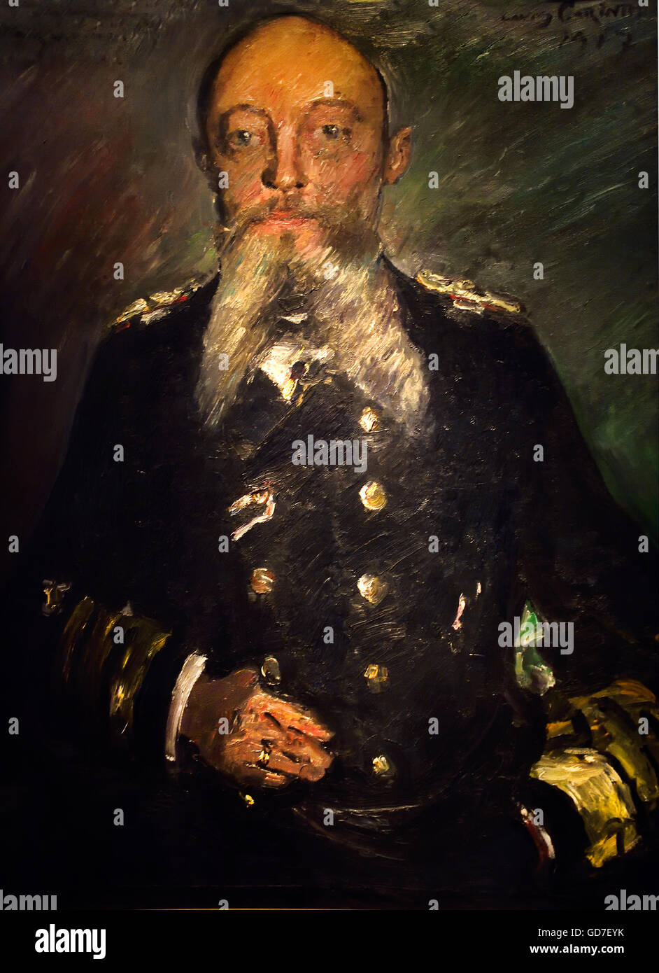 Großadmiral Von Tirpitz - Grand Amiral Von Tirpitz 1858-1925 Peintre : Lovis Corinth 1858-1925 Allemagne Allemagne Banque D'Images