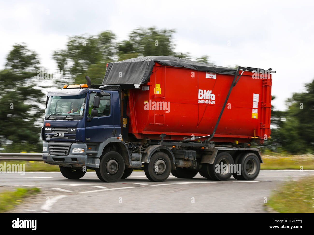 Biffa waste camion Banque D'Images