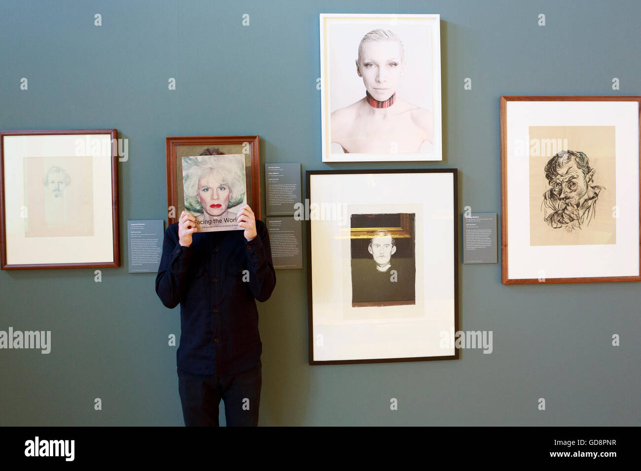 Edinburgh, Royaume-Uni. Le 13 juillet, 2016. Auxquels le monde : auto-portraits de Rembrandt à AI Weiwei afficher dans GAilery Portrait NationAi écossais du 16 juillet au 16 octobre 2016.Pako Mera/Aiamy Live News Crédit : Pako Mera/Alamy Live News Banque D'Images