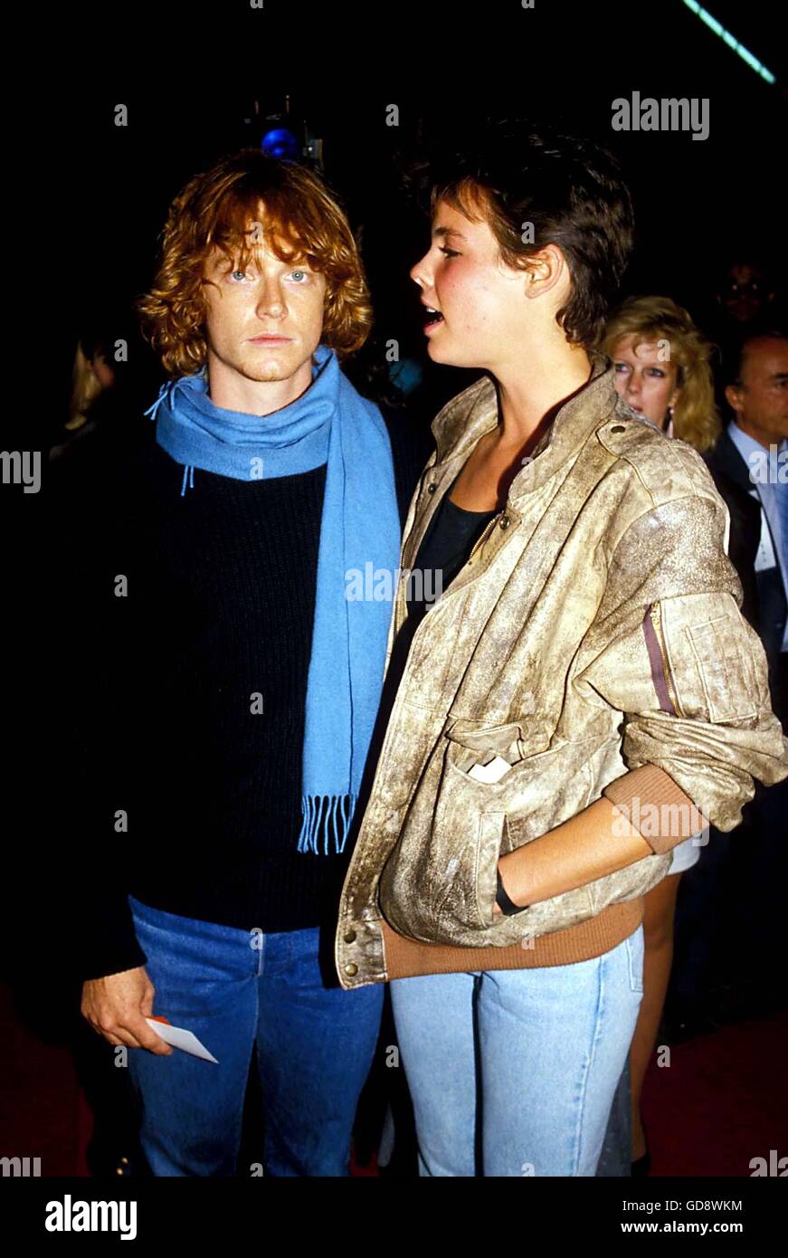 Eric Stoltz et Alexandra Paul. 1er janvier 2011. 1986 © Roger Karnbad/ZUMA/Alamy Fil Live News Banque D'Images