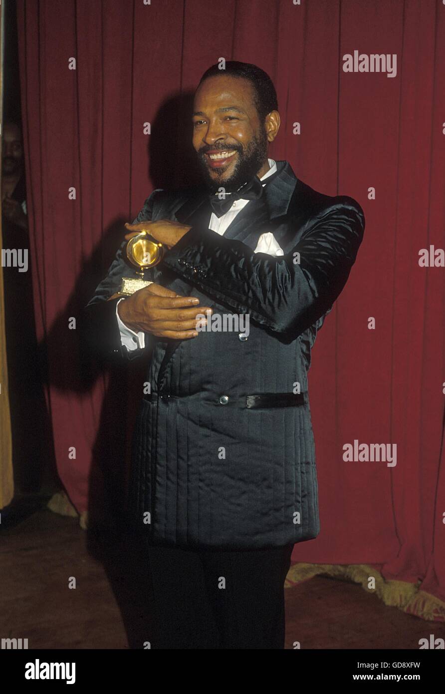 Marvin Gaye au Grammy Awards 1983. Jan 9, 2006. © © Roger - Karnbad/ZUMA/Alamy Fil Live News Banque D'Images