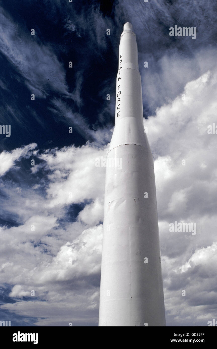 Mercure La fusée Atlas (désigné officiellement l'Atlas LV-3 B) était un missile d'Atlas de modification pour le Projet Mercury lance. Banque D'Images