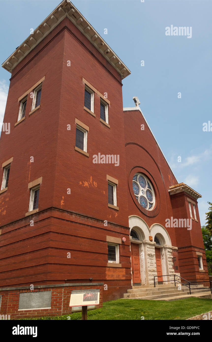 Ebenezer United Methodist Church Washington DC Banque D'Images