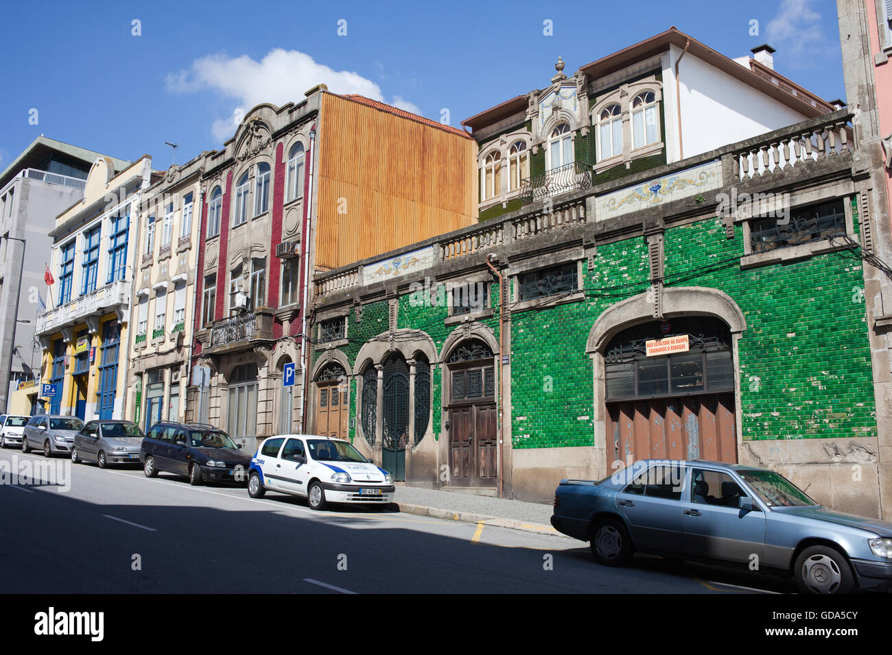 Rua de alexandre herculano Banque de