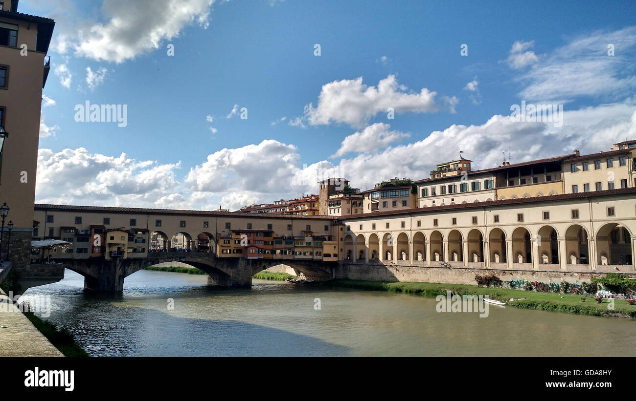 Pont de Florence Banque D'Images