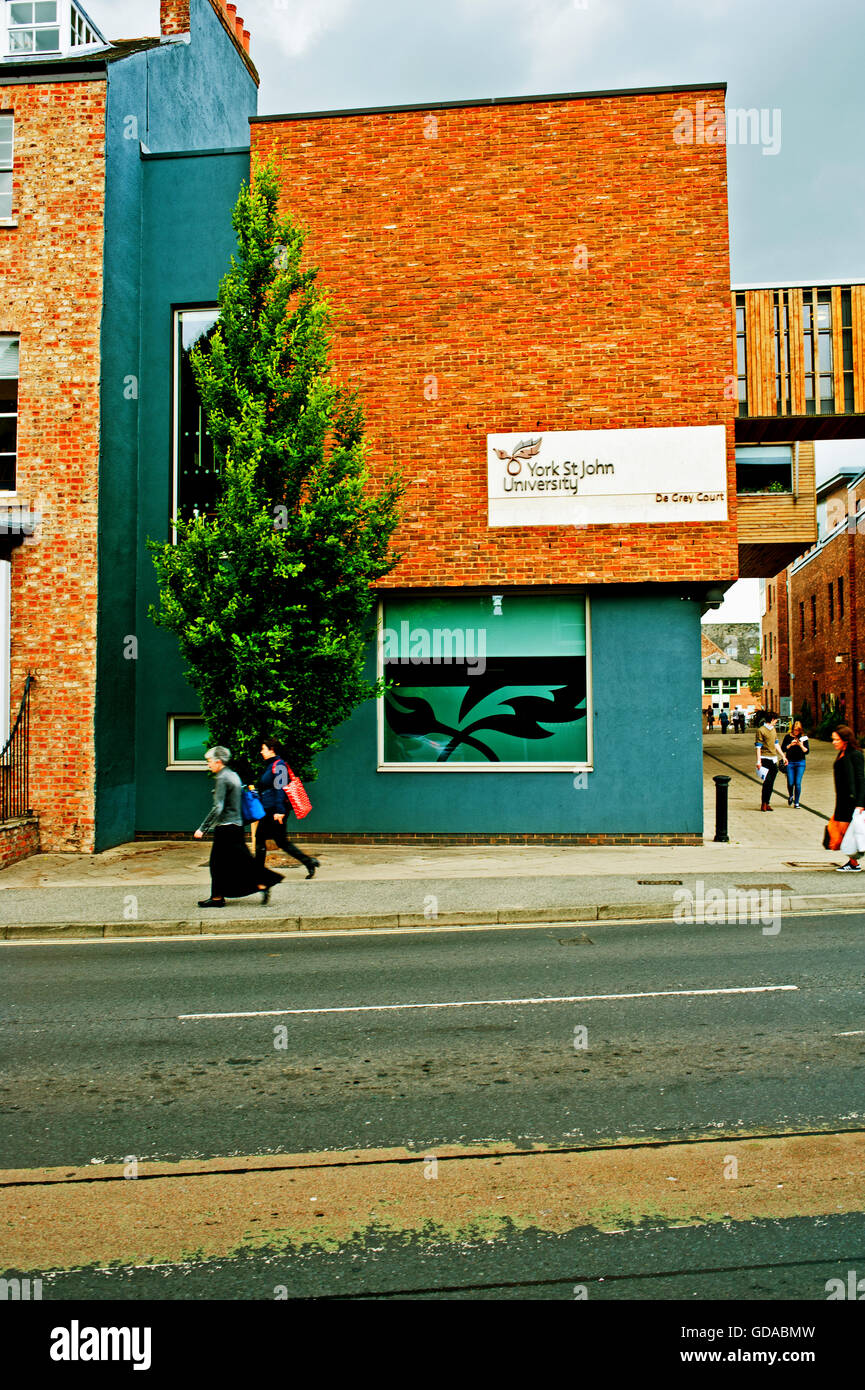 York University, York St John Banque D'Images