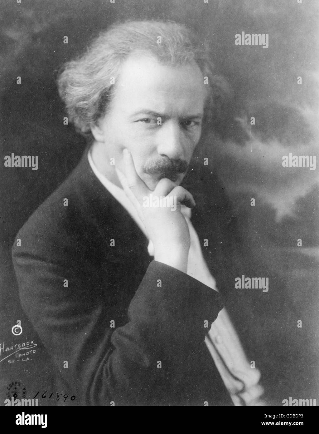 Ignacy Jan Paderewski (1860-1941), pianiste, compositeur et Président de la Pologne. Banque D'Images