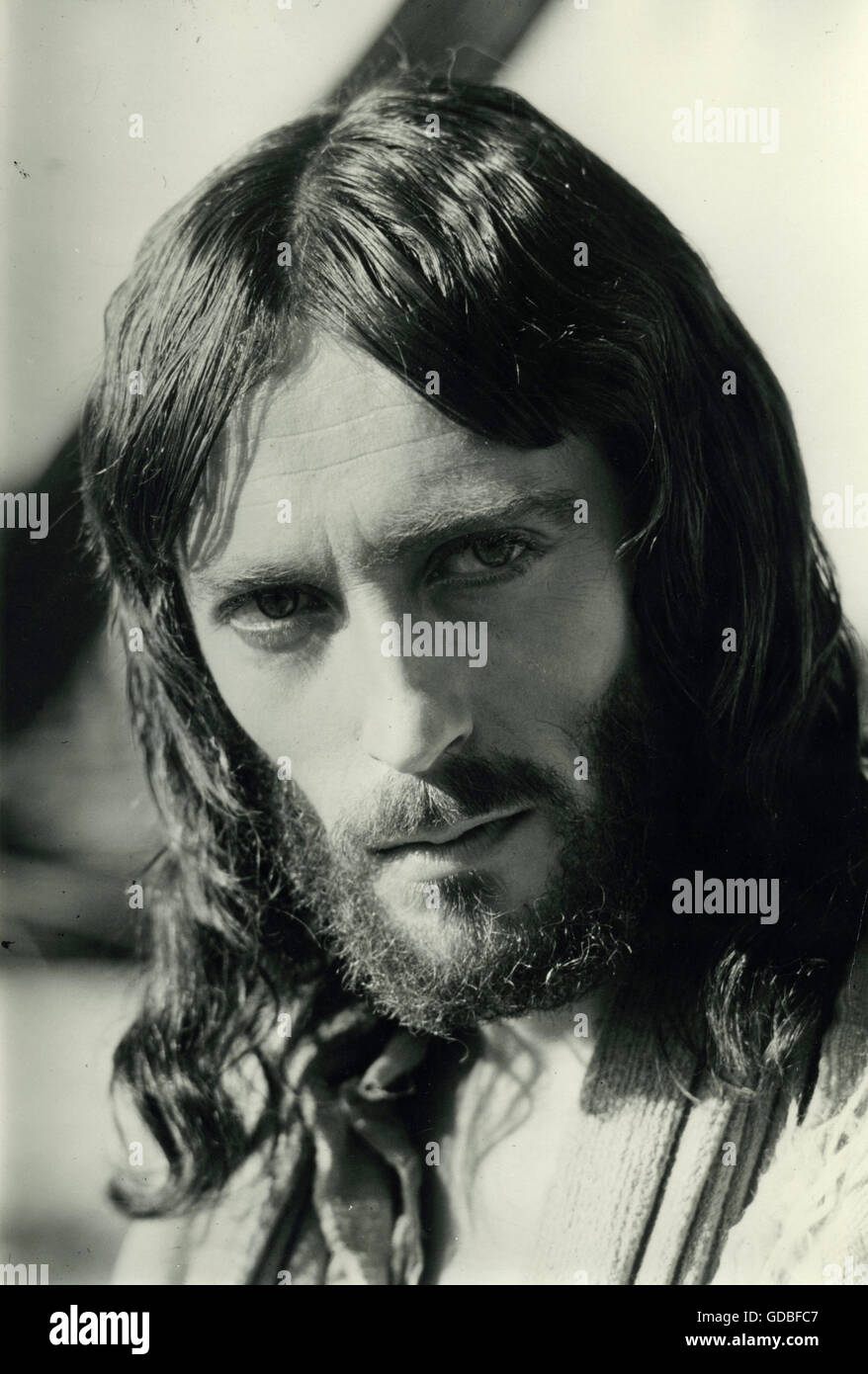 FILM TV Jésus de Nazareth (1977) de Franco Zeffirelli, Robert Powell (Jésus) Banque D'Images