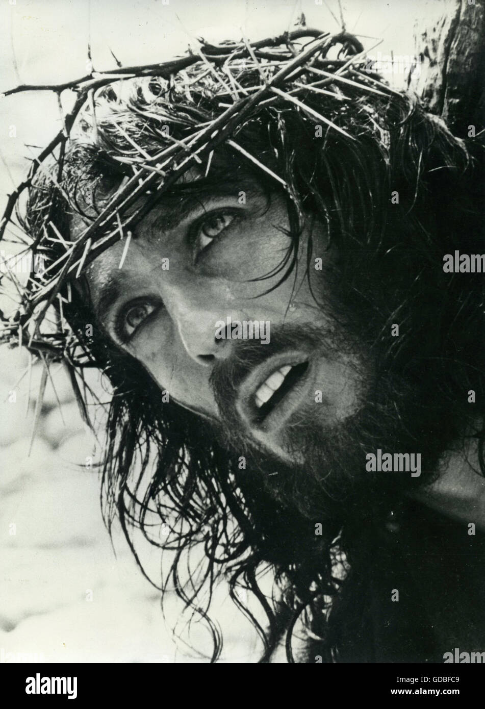 Jesus De Nazareth Film FILM TV Jésus de Nazareth (1977) de Franco Zeffirelli, Robert Powell (Jésus  Photo Stock - Alamy
