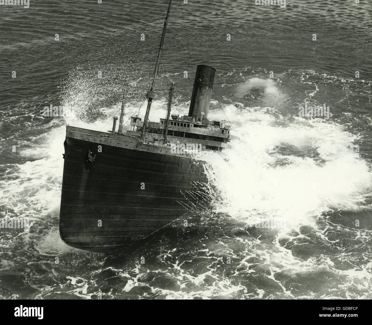 Soulever le film Titanic (1980), Jerry Jameson RMS Titanic Banque D'Images