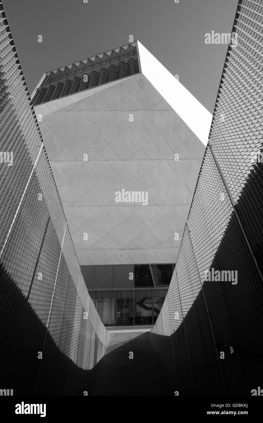 Casa da Música, Salle de Concert. Avenida da Boavista. L'architecte Rem Koolhaas. Porto. Le Portugal. Banque D'Images