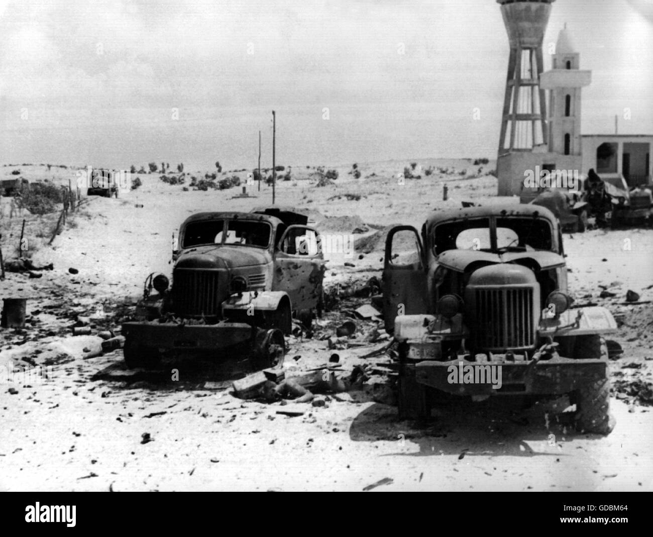 Evénements, Guerre de six jours, 5.- 10.6.1967, droits-supplémentaires-Clearences-non disponible Banque D'Images