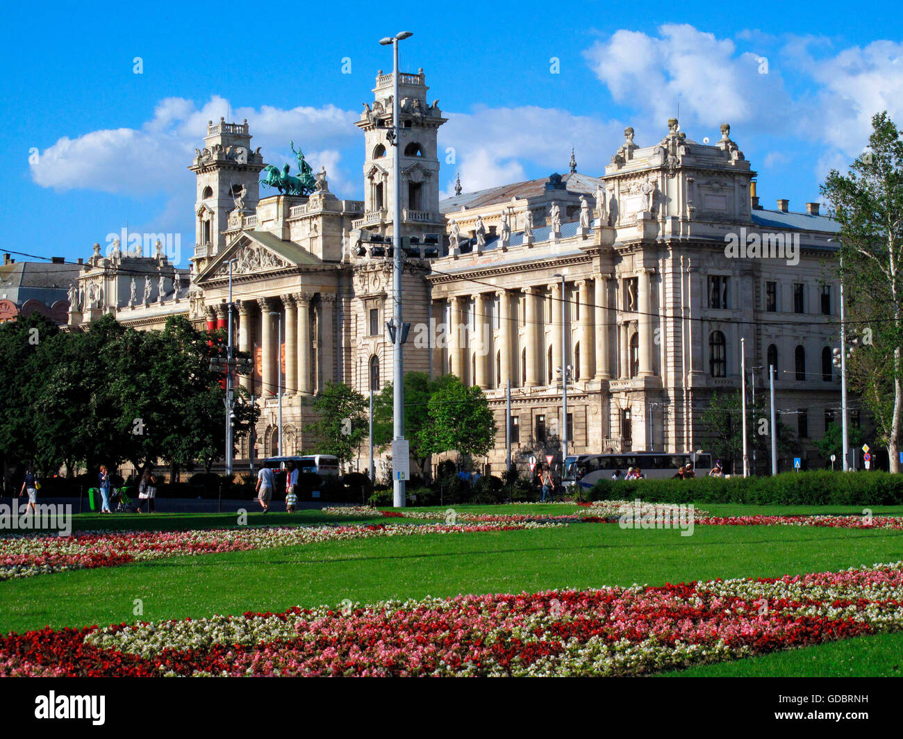 Musée d'Ethnographie, Budapest, Hongrie Banque D'Images