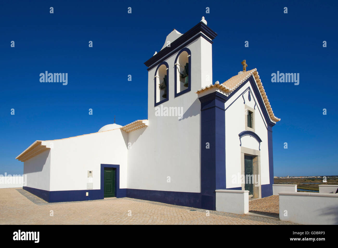 Chapelle de Castro Marim, Algarve, Portugal Banque D'Images