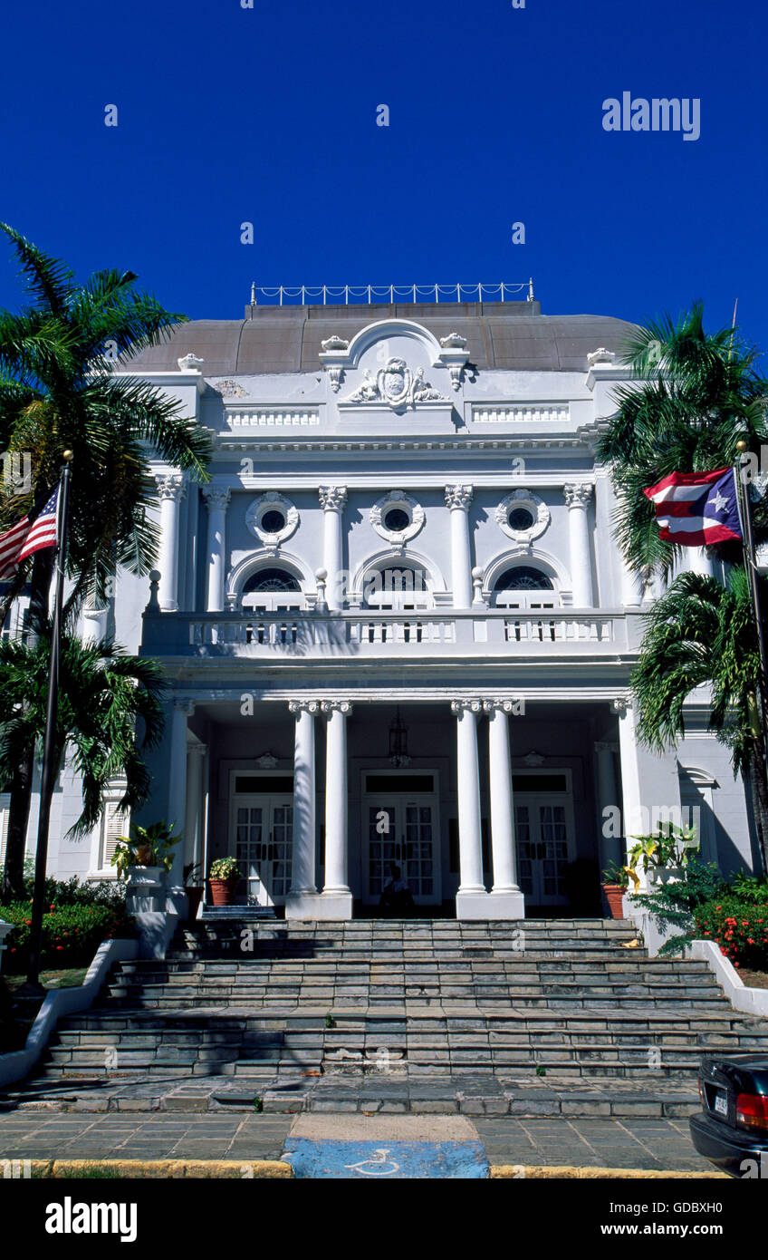 Centre d'accueil du Département d'État à San Juan, Puerto Rico, des Caraïbes Banque D'Images