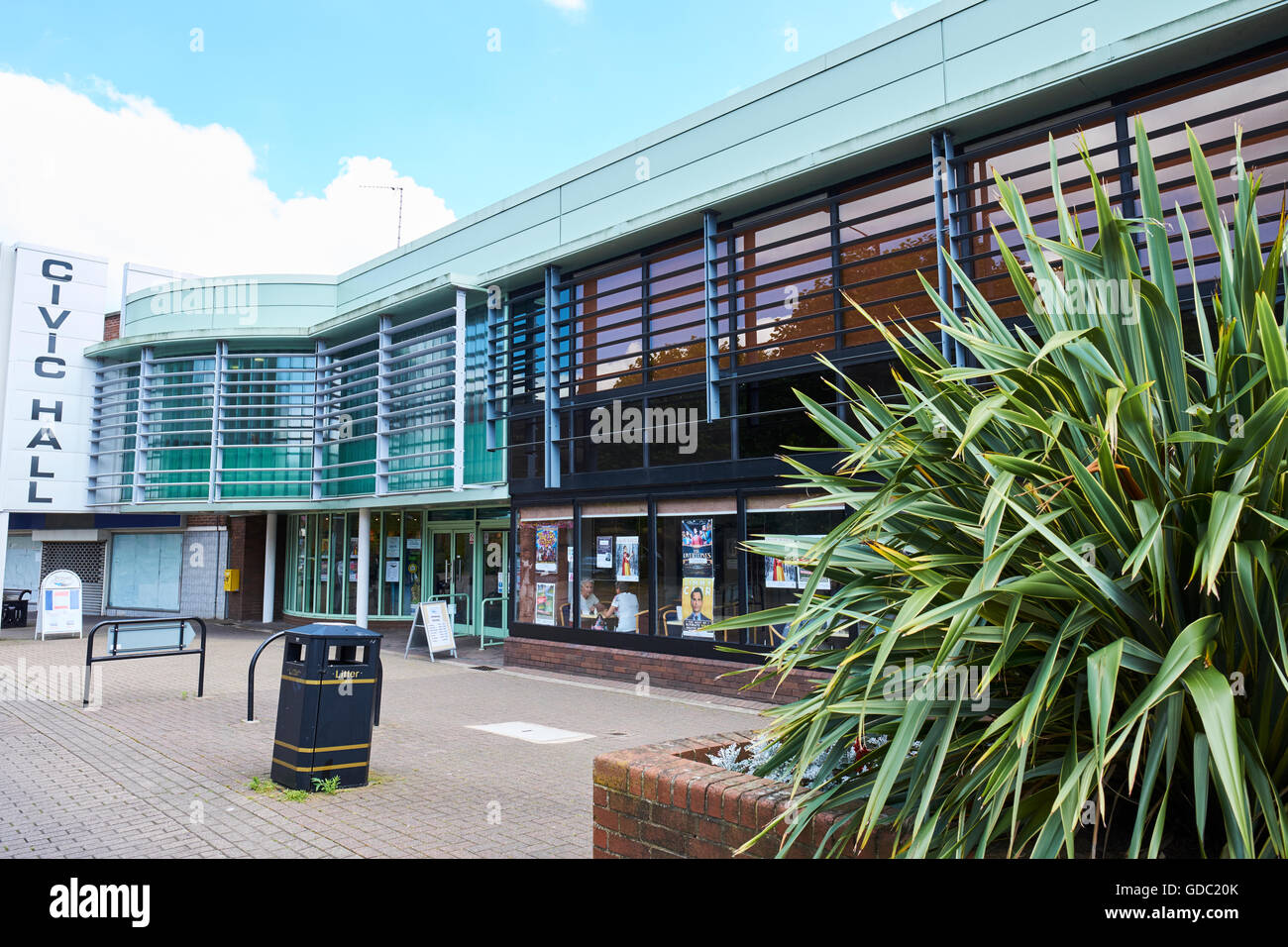 Rue Haute Salle municipale de Bedworth Warwickshire West Midlands UK Banque D'Images