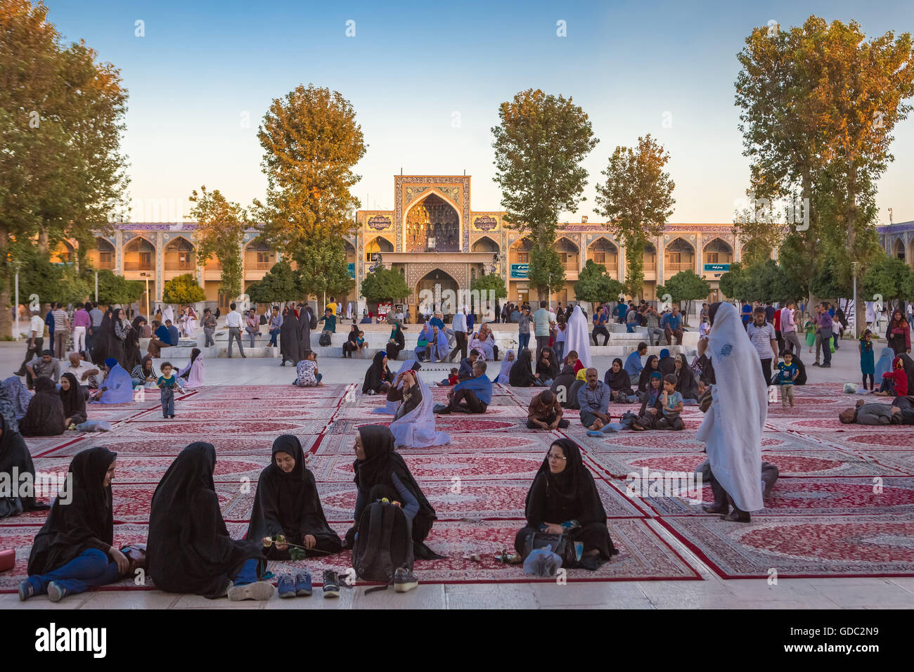 Shiraz Iran,Ville,Shah-e-Cheragh Sanctuary Banque D'Images
