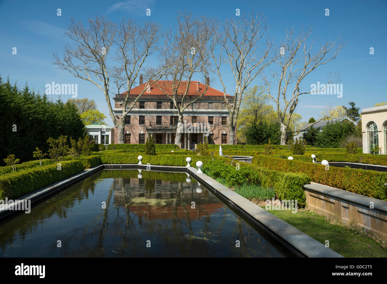USA,New York, Brooklyn, Staten Island, centre culturel,le Snug Harbor Banque D'Images