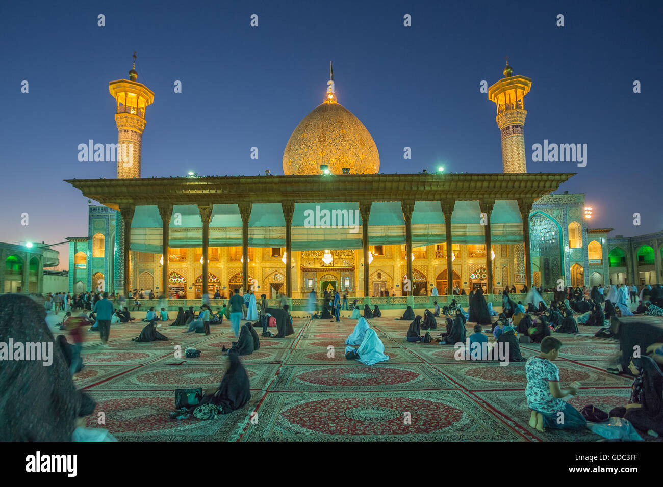 Shiraz Iran,Ville,Shah-e-Cheragh Sanctuary Banque D'Images