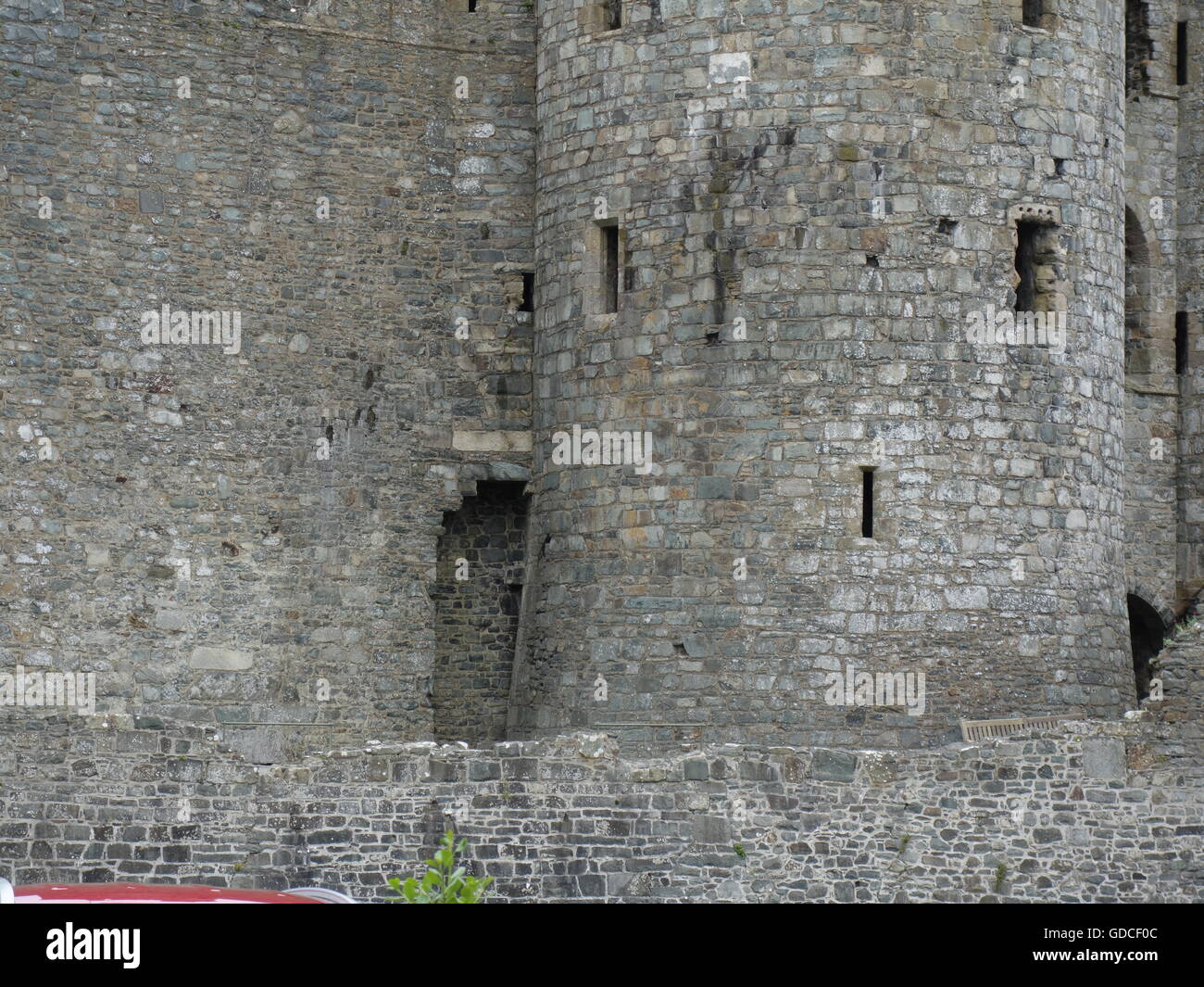 Harlech Castle dans le Nord du Pays de Galles Banque D'Images