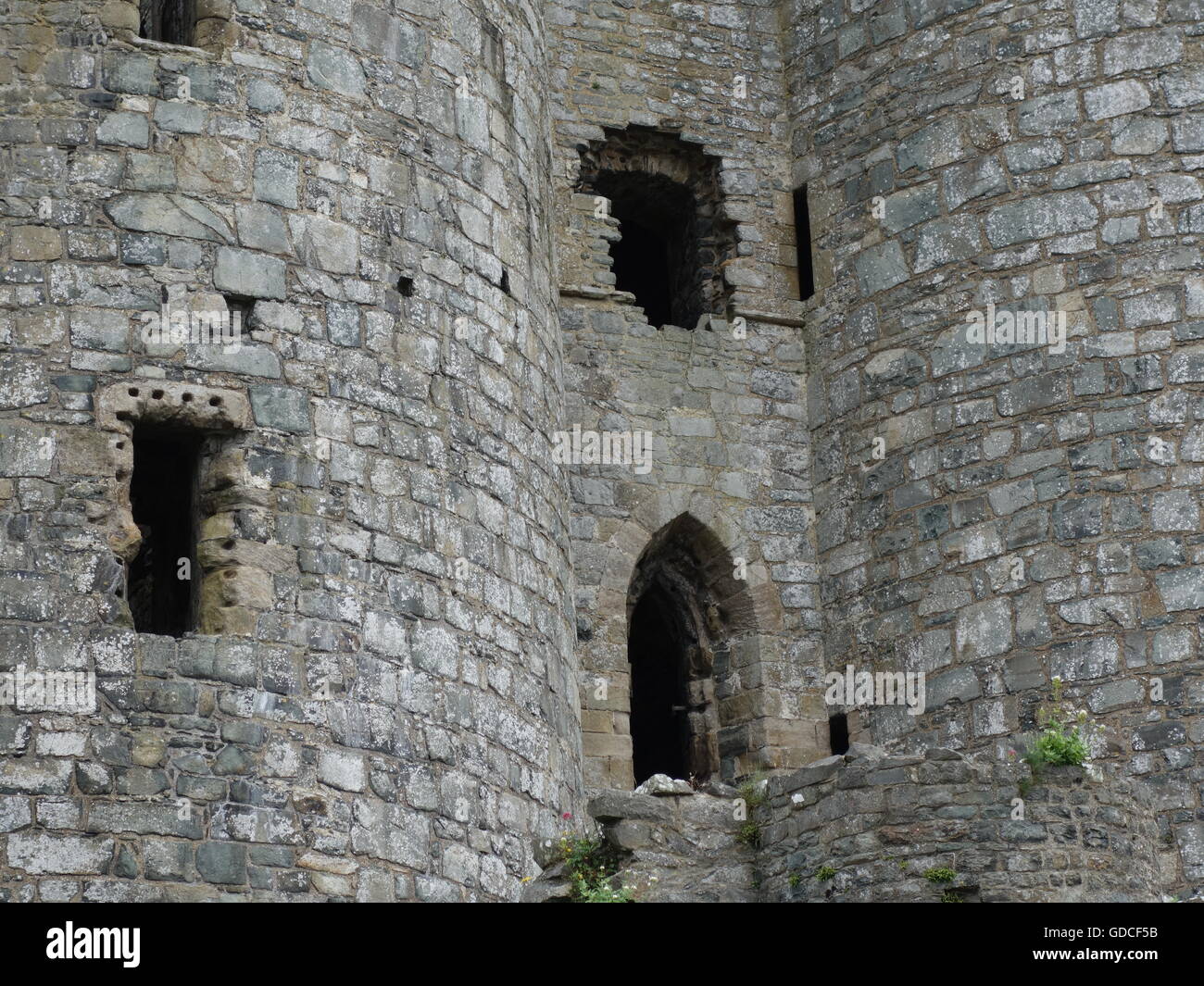 Harlech Castle dans le Nord du Pays de Galles Banque D'Images