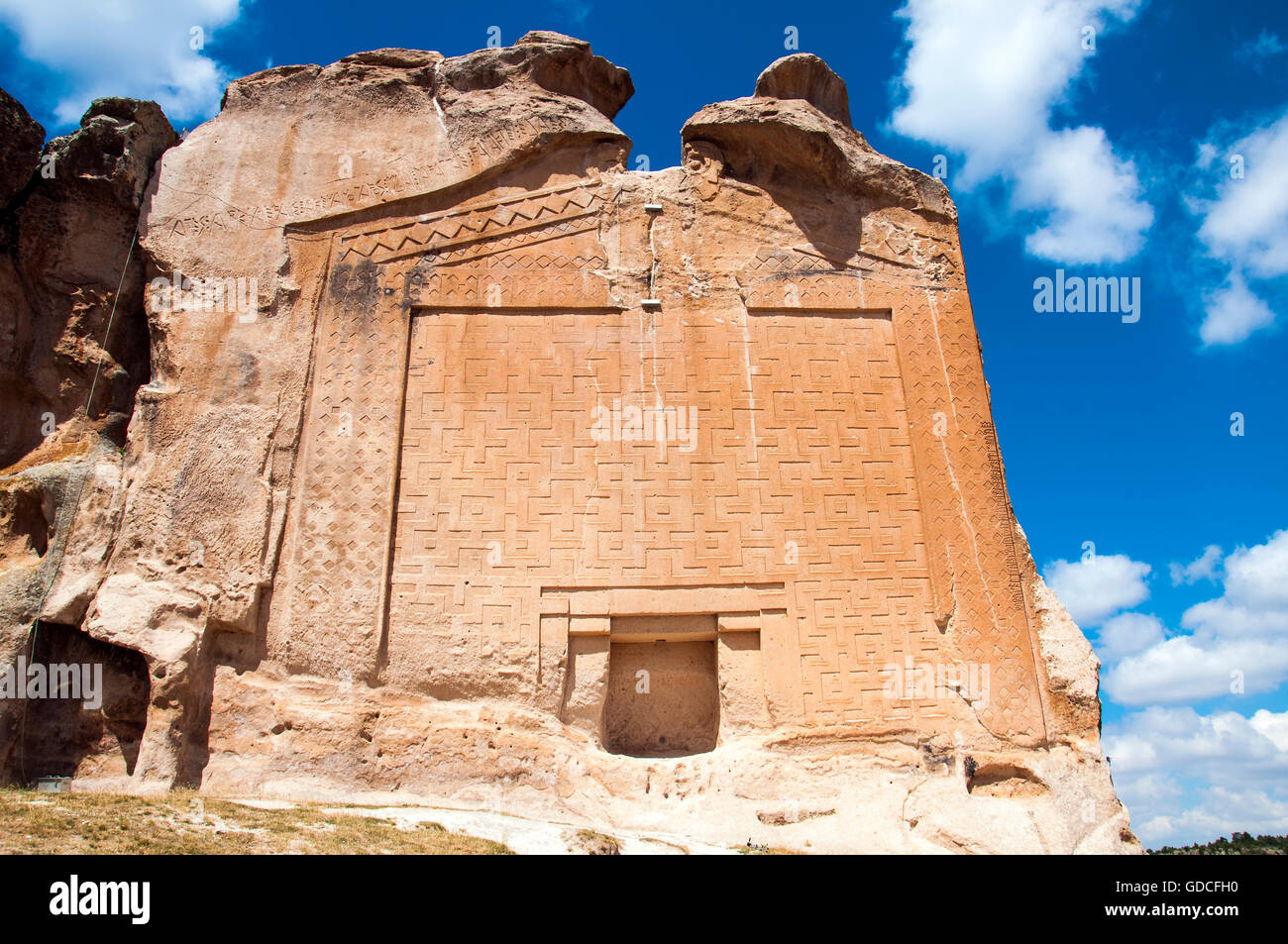 Midas Midas Monument de l'ancienne ville de Yazılıkaya, Eskisehir, Banque D'Images