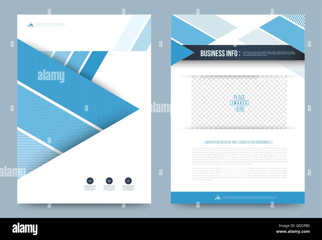 Modèle de conception de couverture de scénario et tout simplement élégant, pouvez utiliser pour flyer, brochure, rapport annuel, magazine, livre, affiche, print Illustration de Vecteur