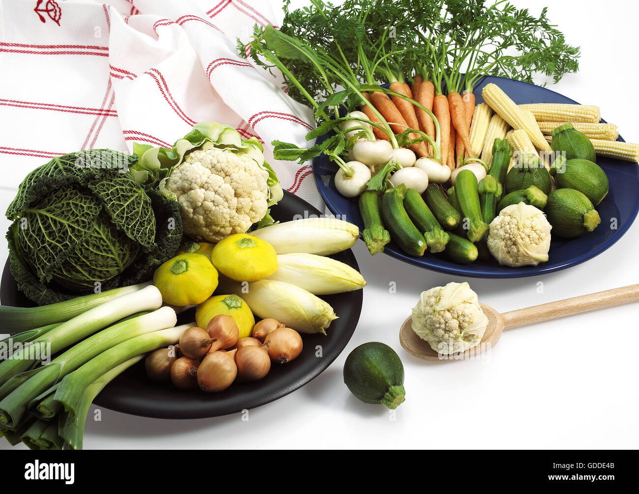 Petit ARRANGEMENT DE LÉGUMES Banque D'Images