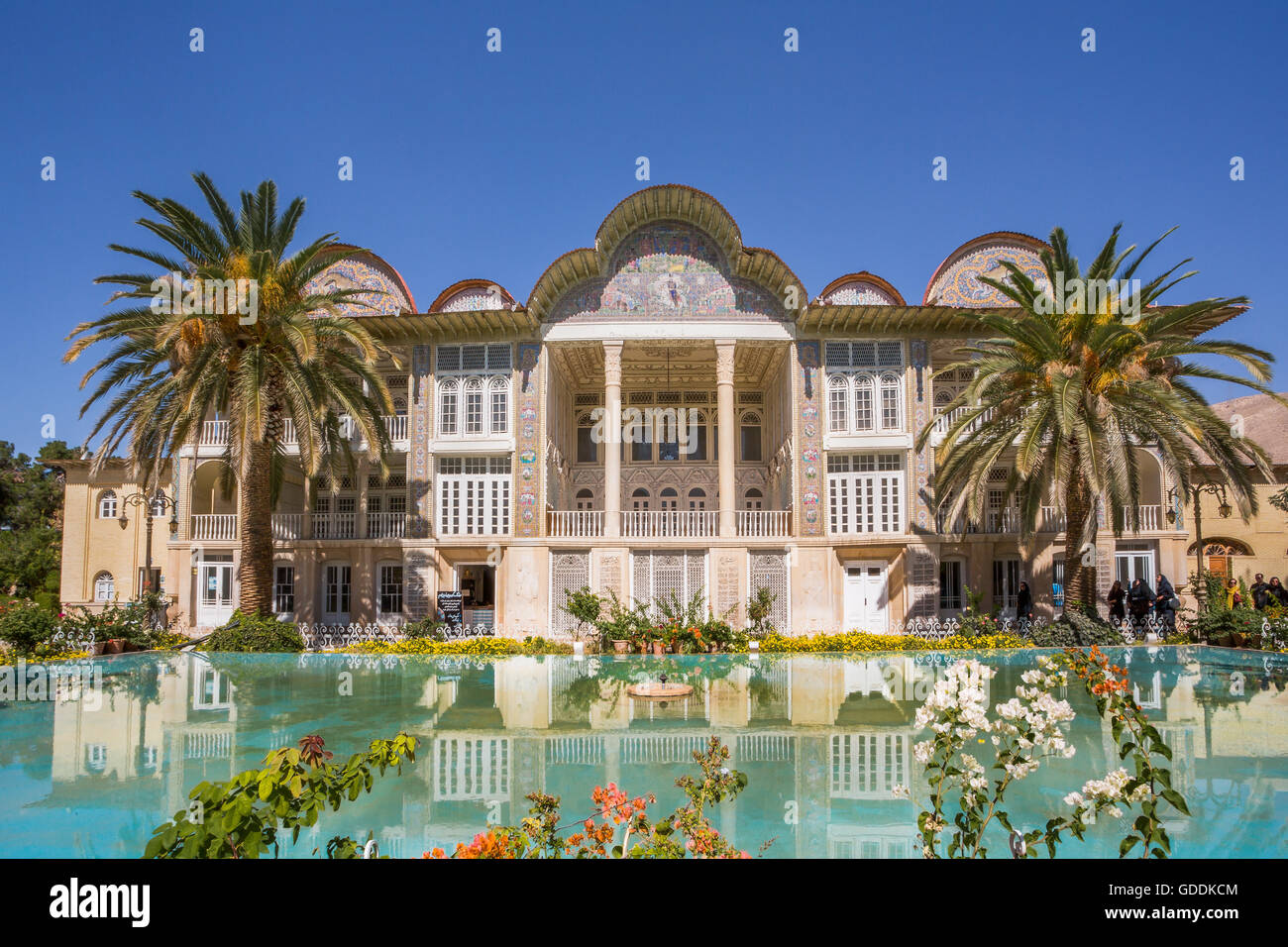 Shiraz Iran,Ville,Kakh-e Eram Palace Bagh-e,le jardin d'Eram, l'UNESCO du patrimoine mondial, Banque D'Images