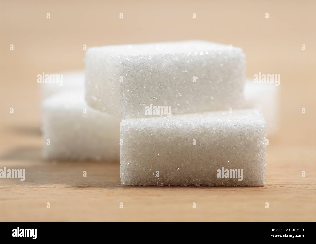 Le sucre en cubes Banque D'Images