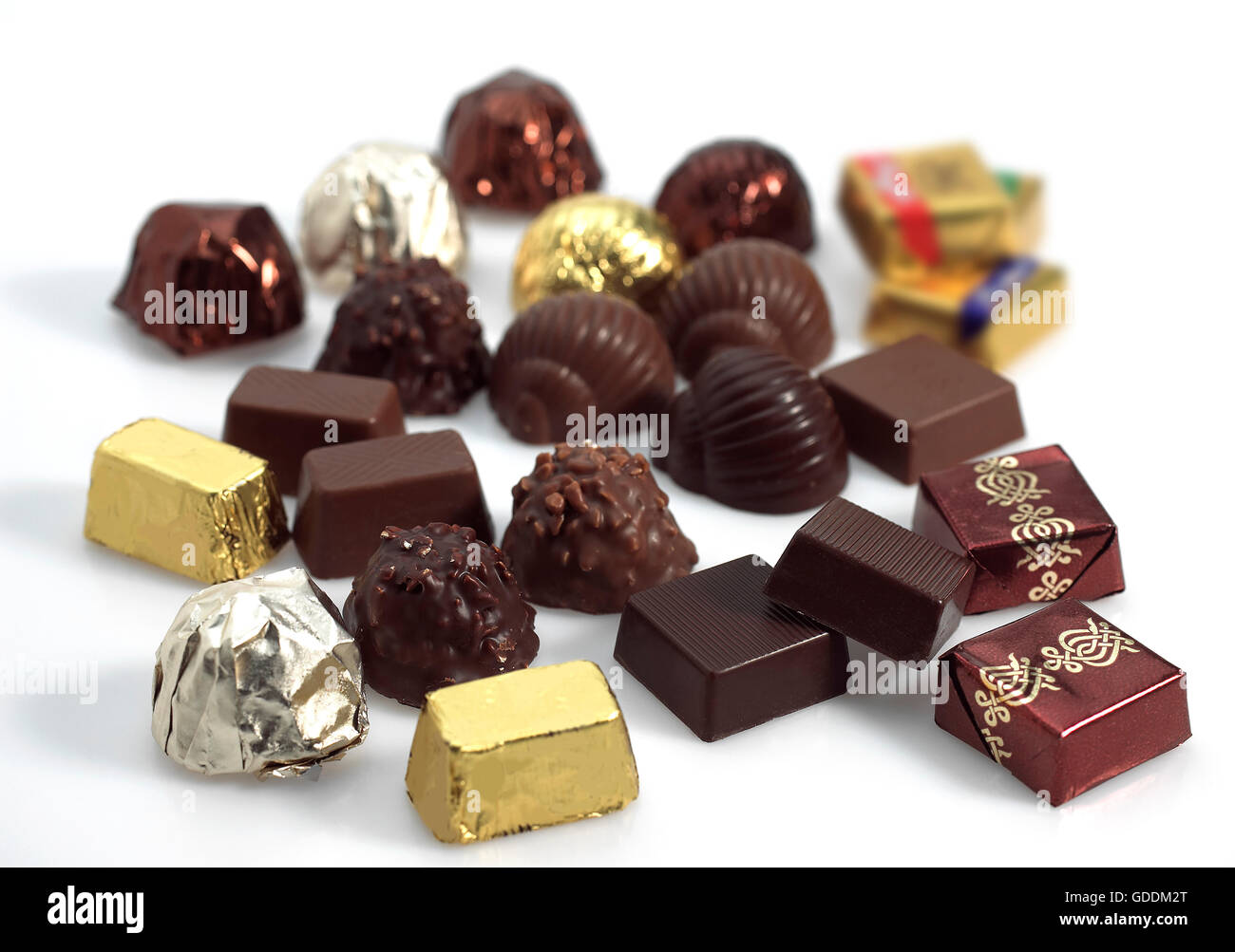 Chocolats Banque D'Images
