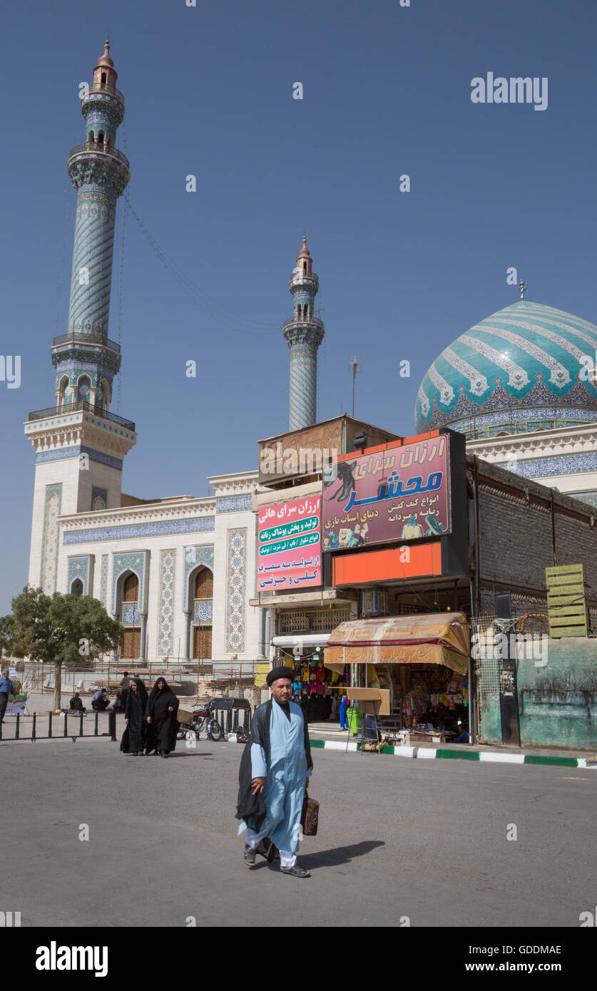 Iran Qom,Ville,mosquée Imam Hassan Banque D'Images