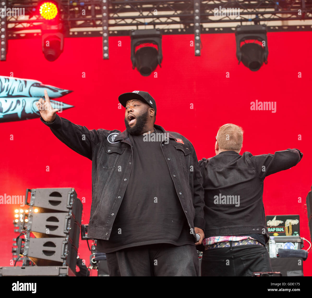 Londres, Royaume-Uni. 15 juillet, 2016. Exécutez le rubis effectue le jour 1 de la Festival LoveBox à VictorianPark Crédit : Michael Tubi/ Alamy Live News Banque D'Images